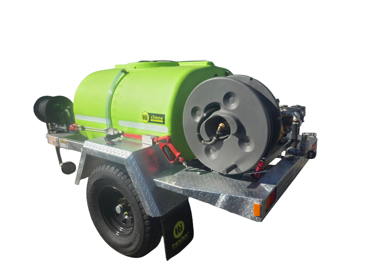 1000L Pressure Cleaner / Fire Fighting Trailer