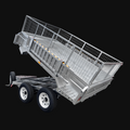 3.2T 8x5 Hydraulic Tipper Trailer
