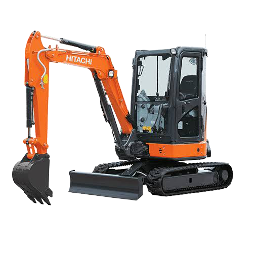 Aircon Cab Hitachi 3.3 Ton Excavator With Heli Tilt